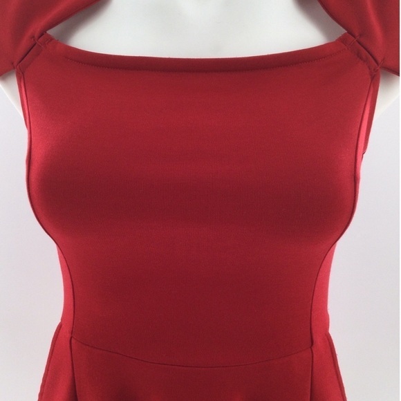 Kendall & Kylie Big Bow Red Party Dress - Picture 8 of 14